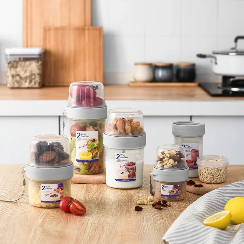 Carry Breakfast Cup Salad Cups - Meal Prep Oatmeal Jars review and price