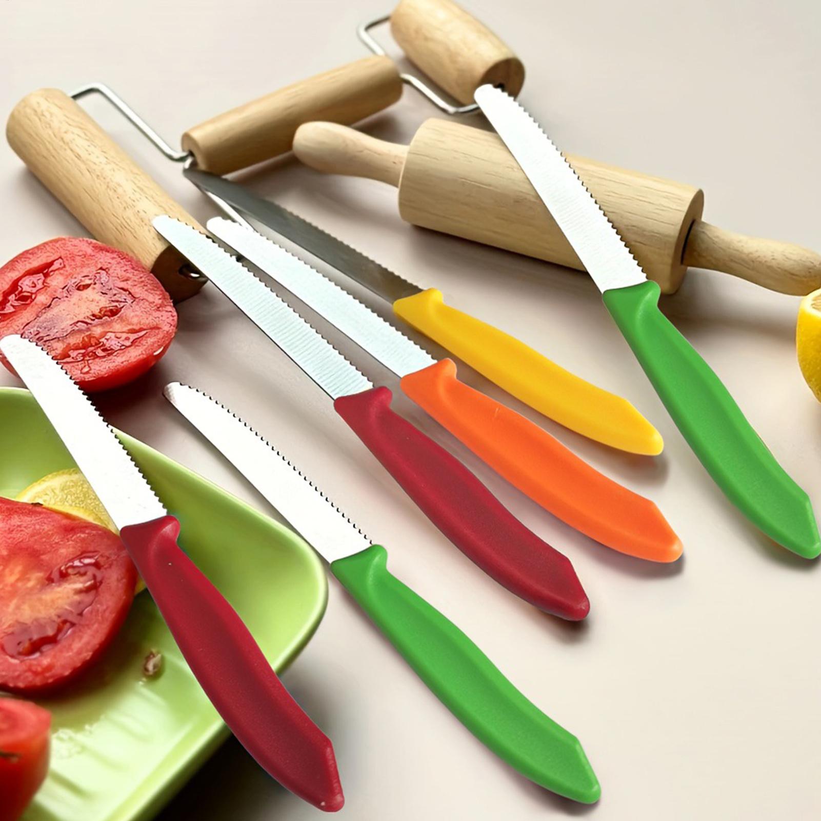 Serrated Steak Cutter 5 Pieces - Meal Prep Cutting review and price