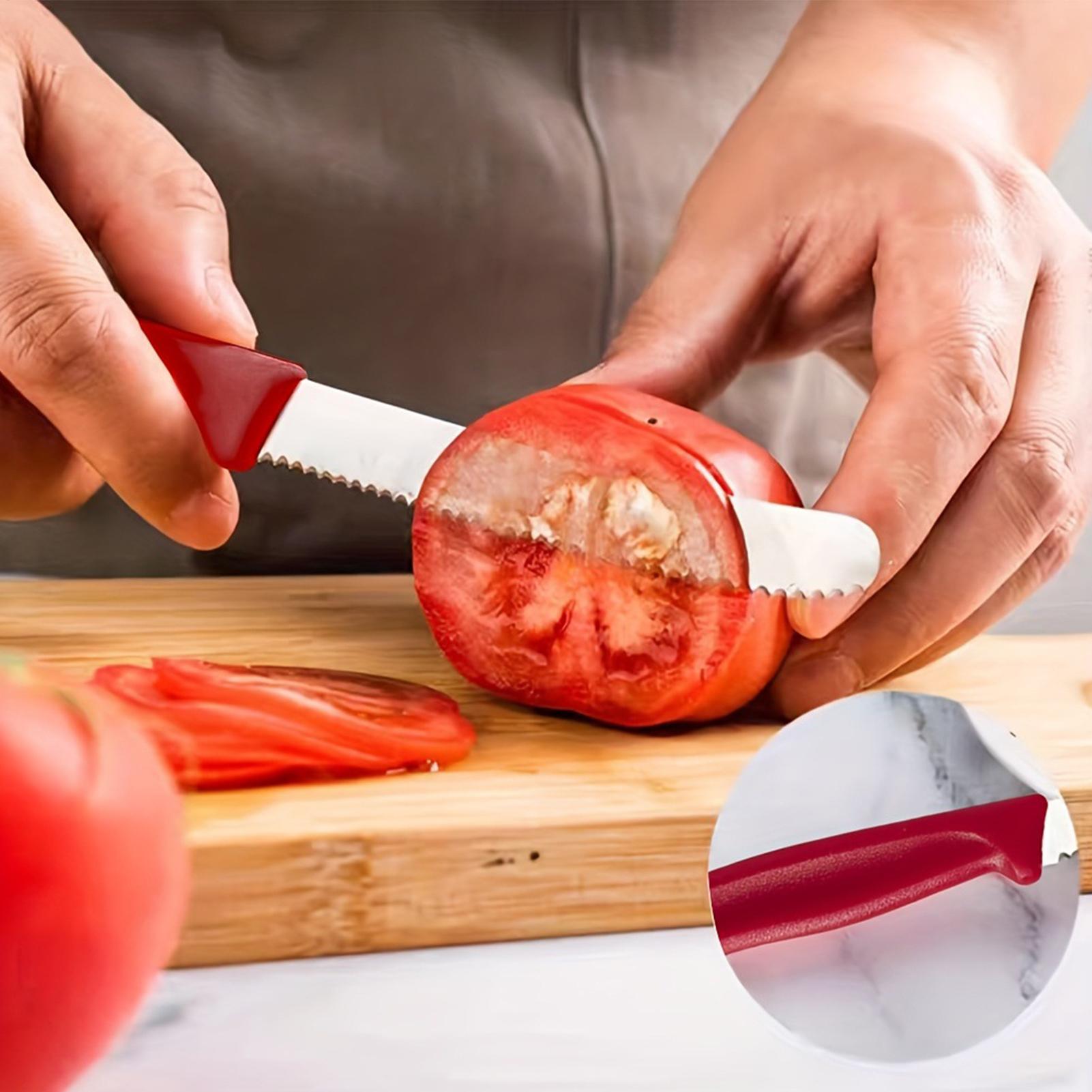 Serrated Steak Cutter 5 Pieces - Meal Prep Cutting review and price