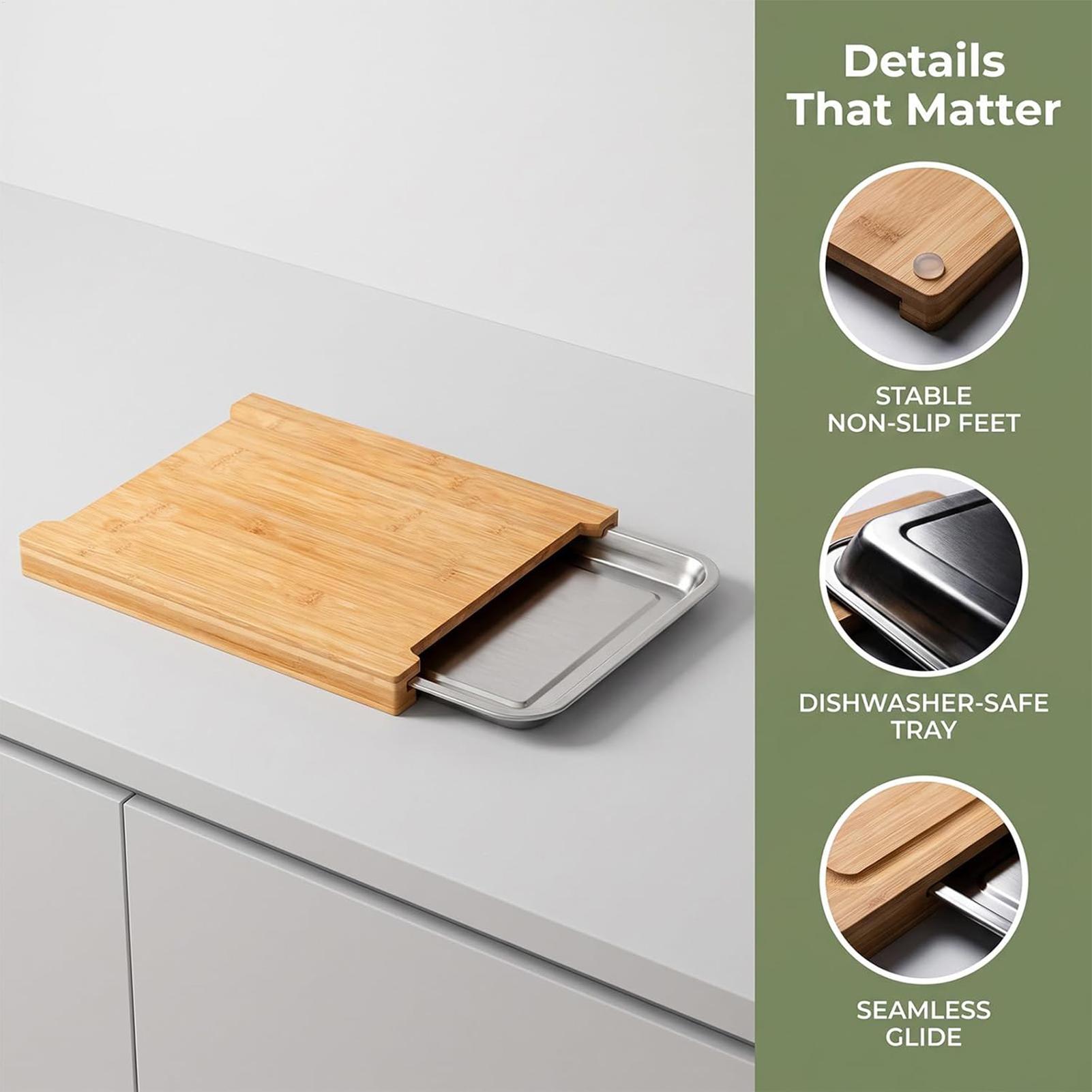 Cutting Board Non-Slip Food Pr - Meal Prep Veggie review and price