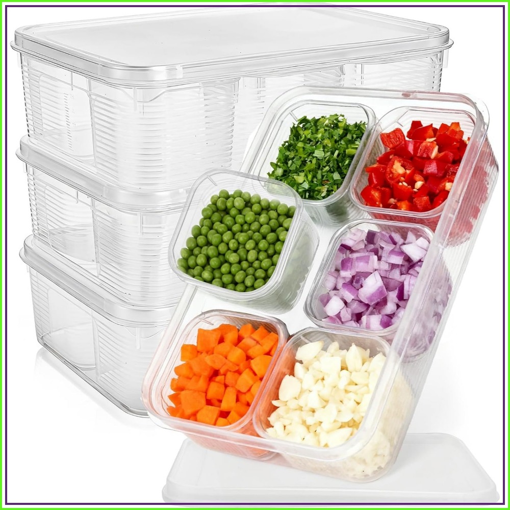 28-Piece Fridge Organizer Set  - Meal Prep Veggie review and price