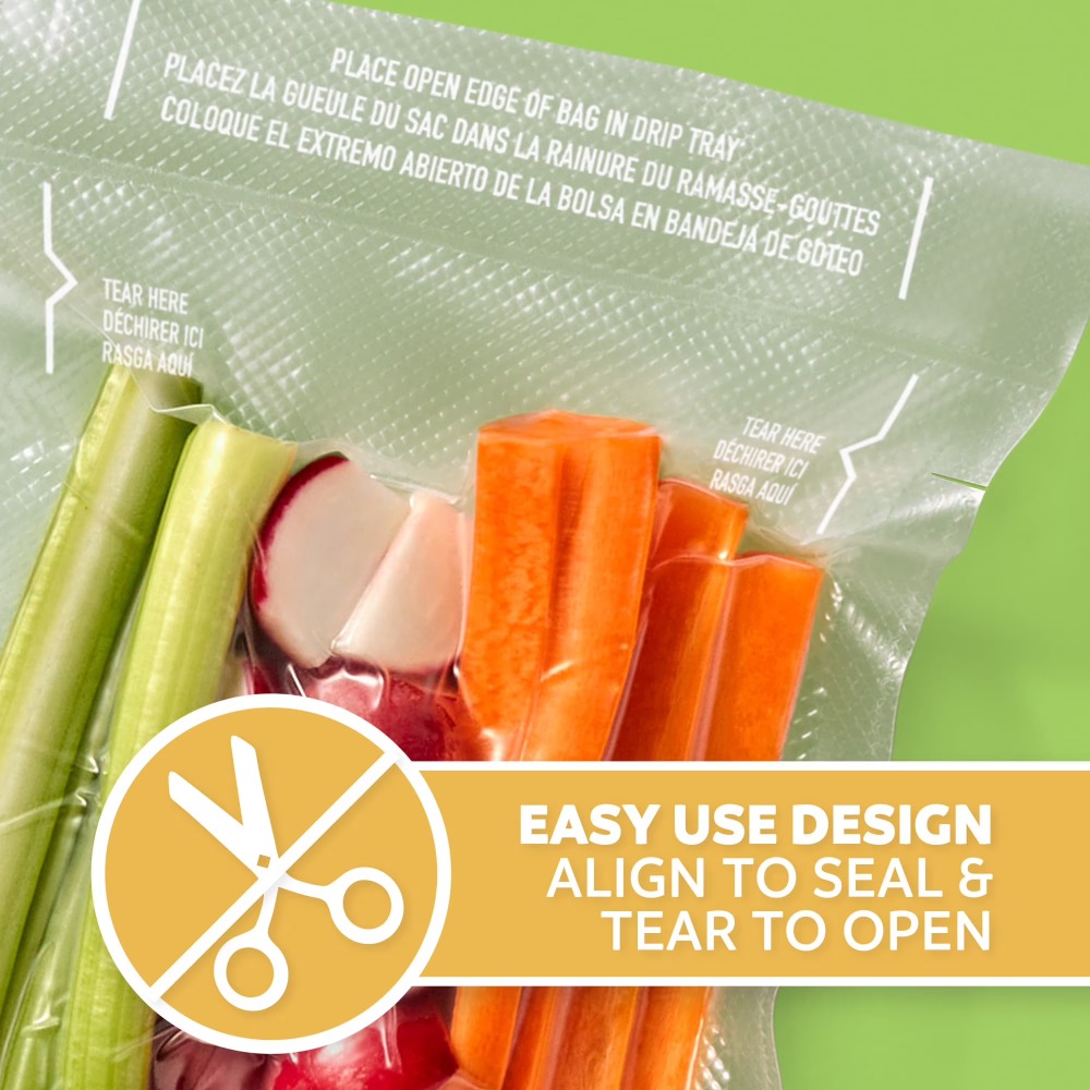 FoodSaver Pint Vacuum Seal Bag - Meal Prep Cutting review and price