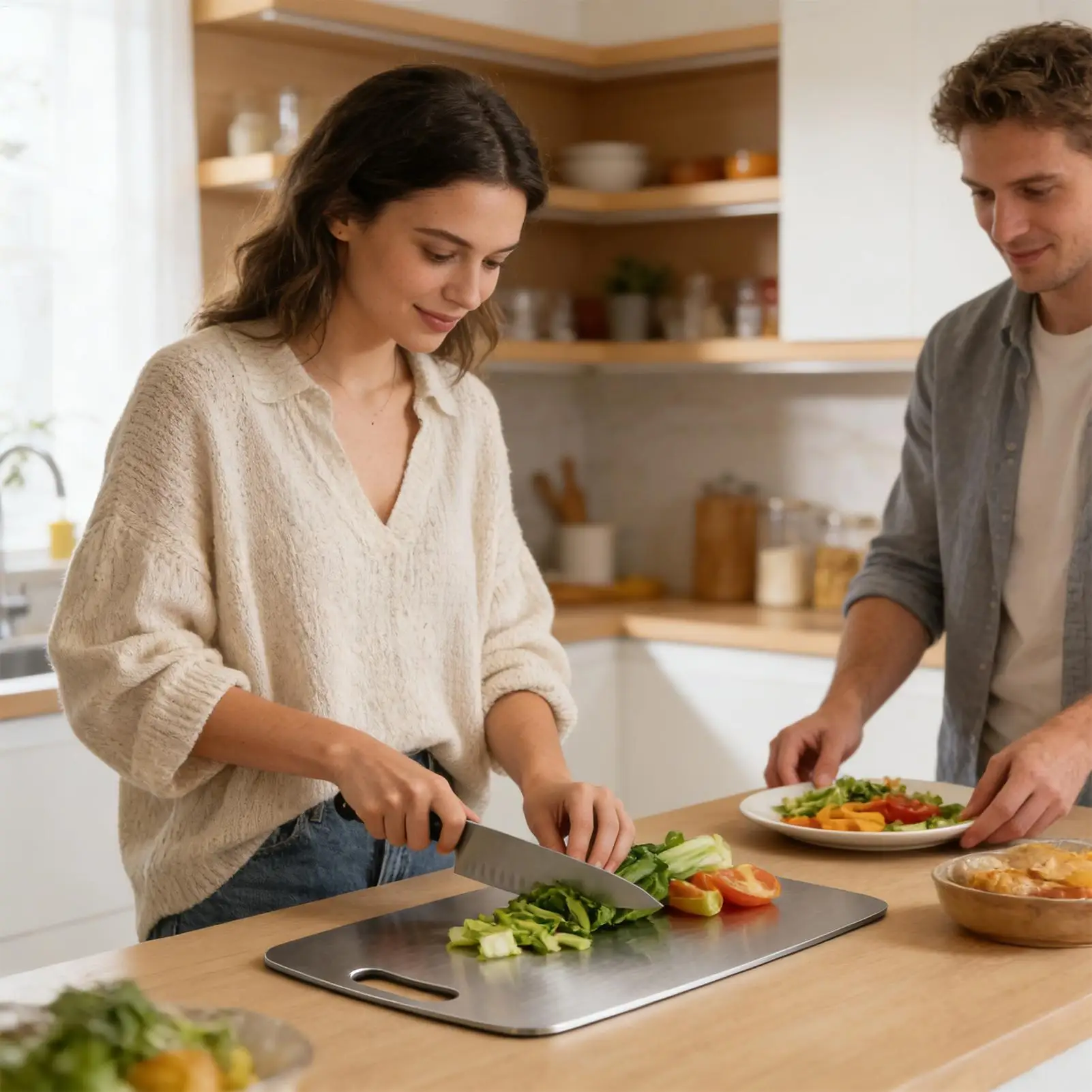 Stainless Steel Chopping Board - Meal Prep Veggie review and price