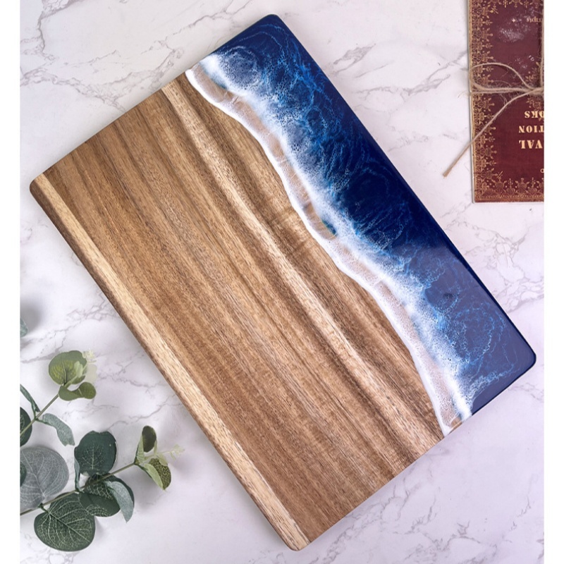 Acacia Wood Cutting Board with - Meal Prep Cutting review and price