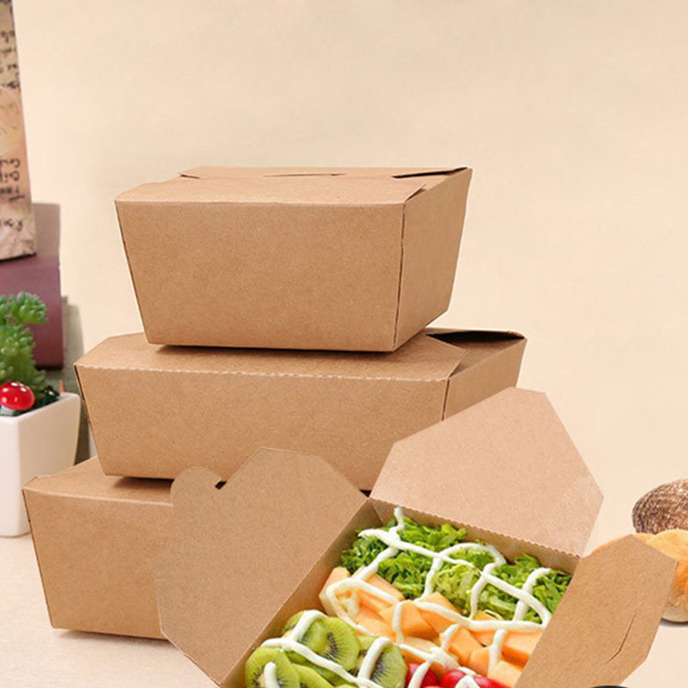20Pcs Kraft Paper Lunch Box Di - Meal Prep For A Day review and price
