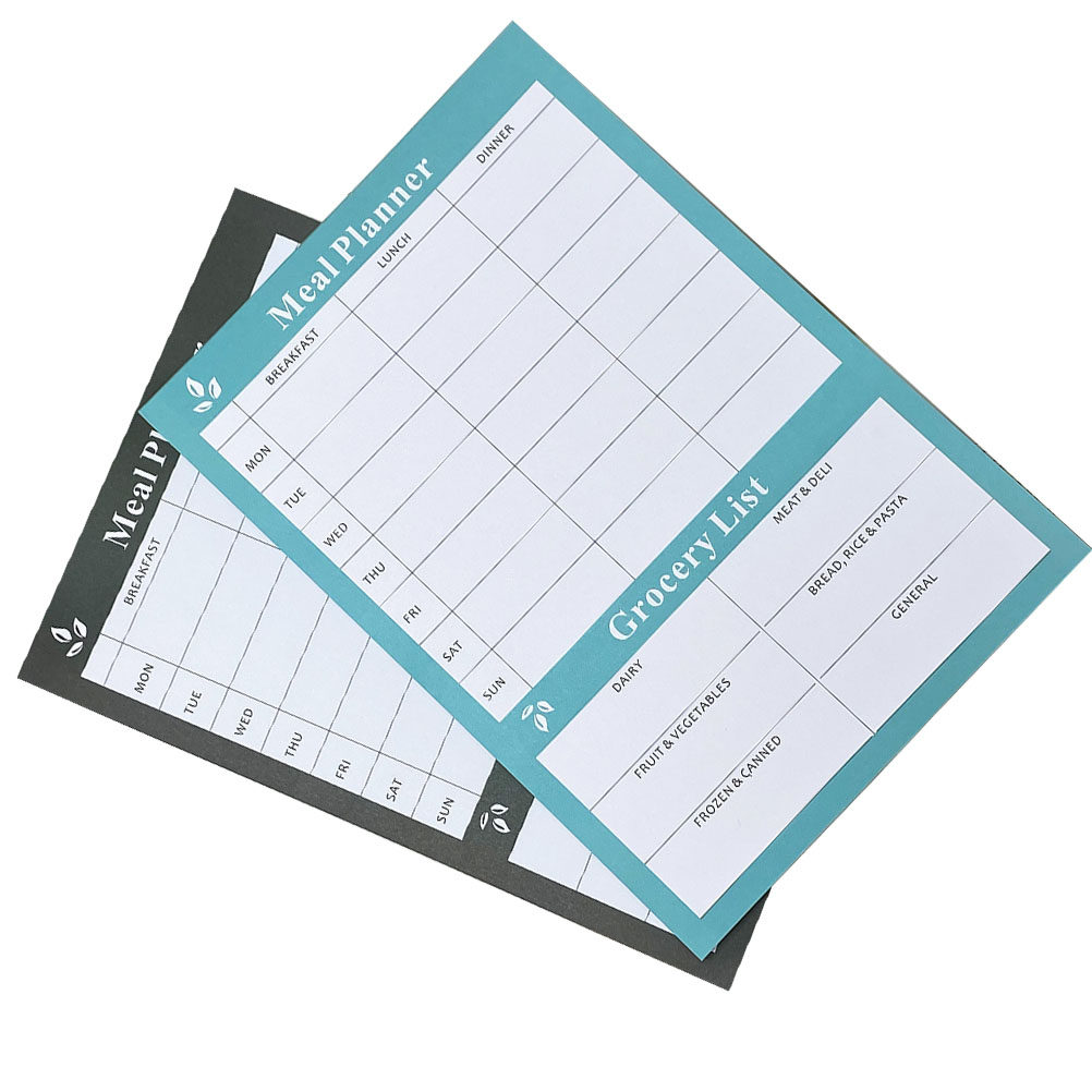 2Pcs Weekly Meal Planner Noteb - Meal Prep Weight Loss review and price