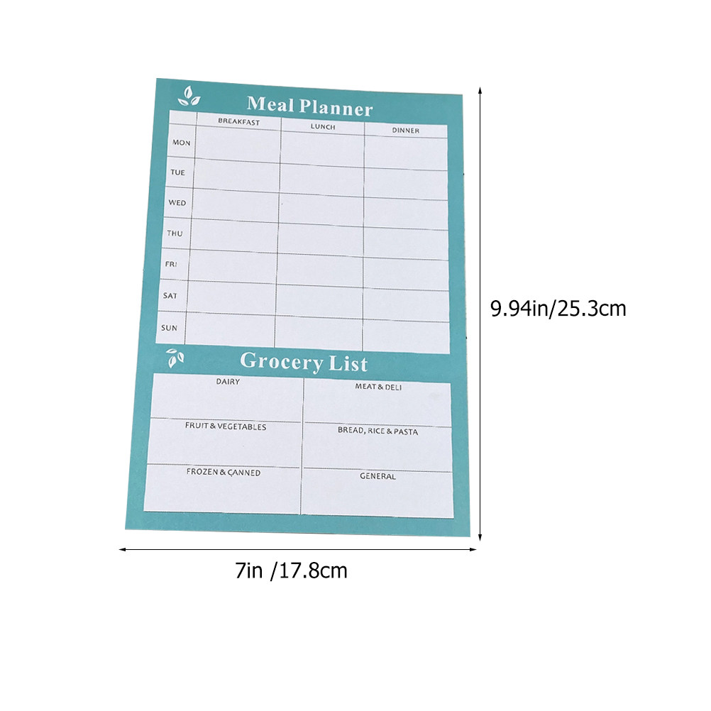 2Pcs Weekly Meal Planner Noteb - Meal Prep Weight Loss review and price