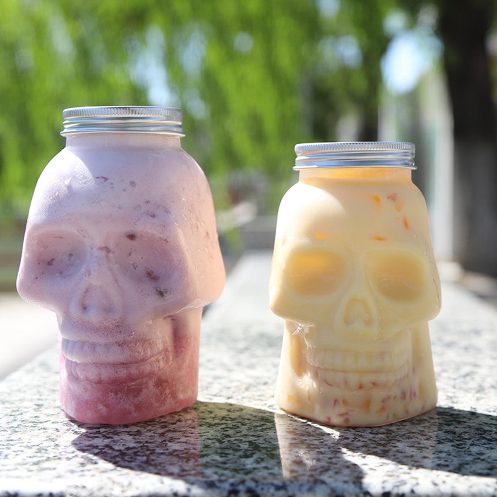 Transparent Skull Jars with Li - Meal Prep For A Day review and price