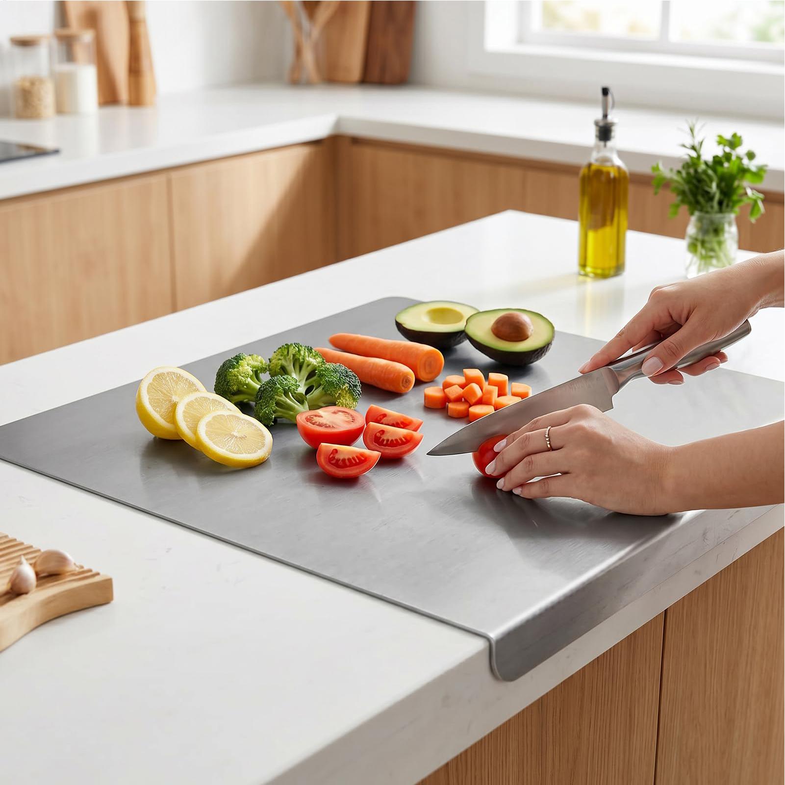 Non Slip Stainless Steel Cutti - Meal Prep Cutting review and price