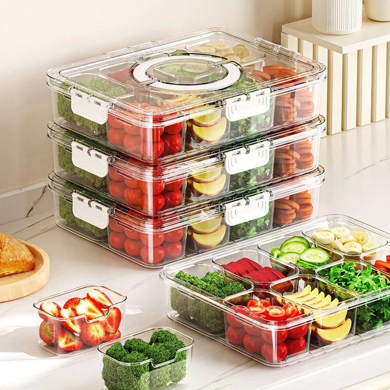 Multi Compartment Food Storage - Meal Prep Veggie review and price