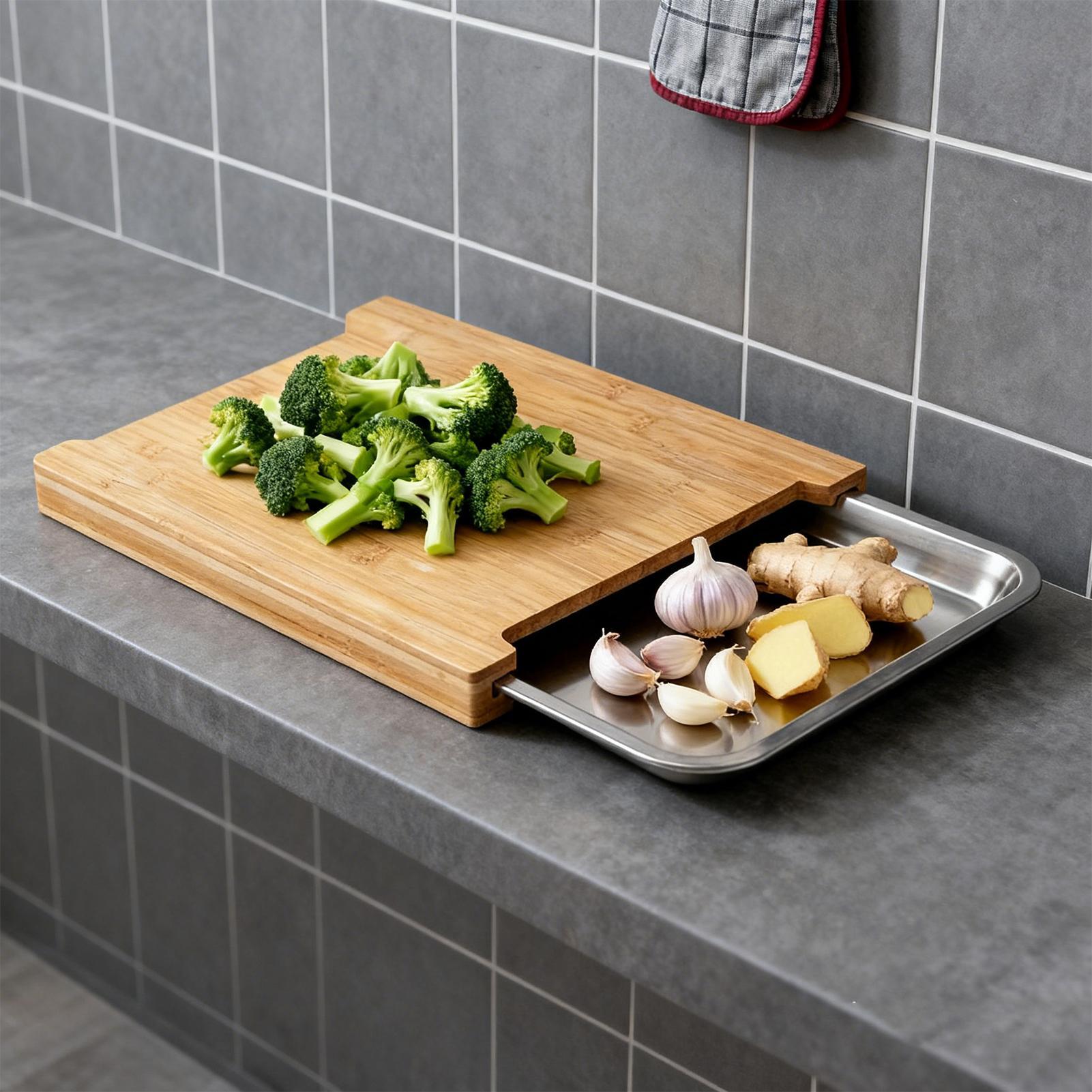 Wooden Cutting Board Non-Slip  - Meal Prep Cutting review and price