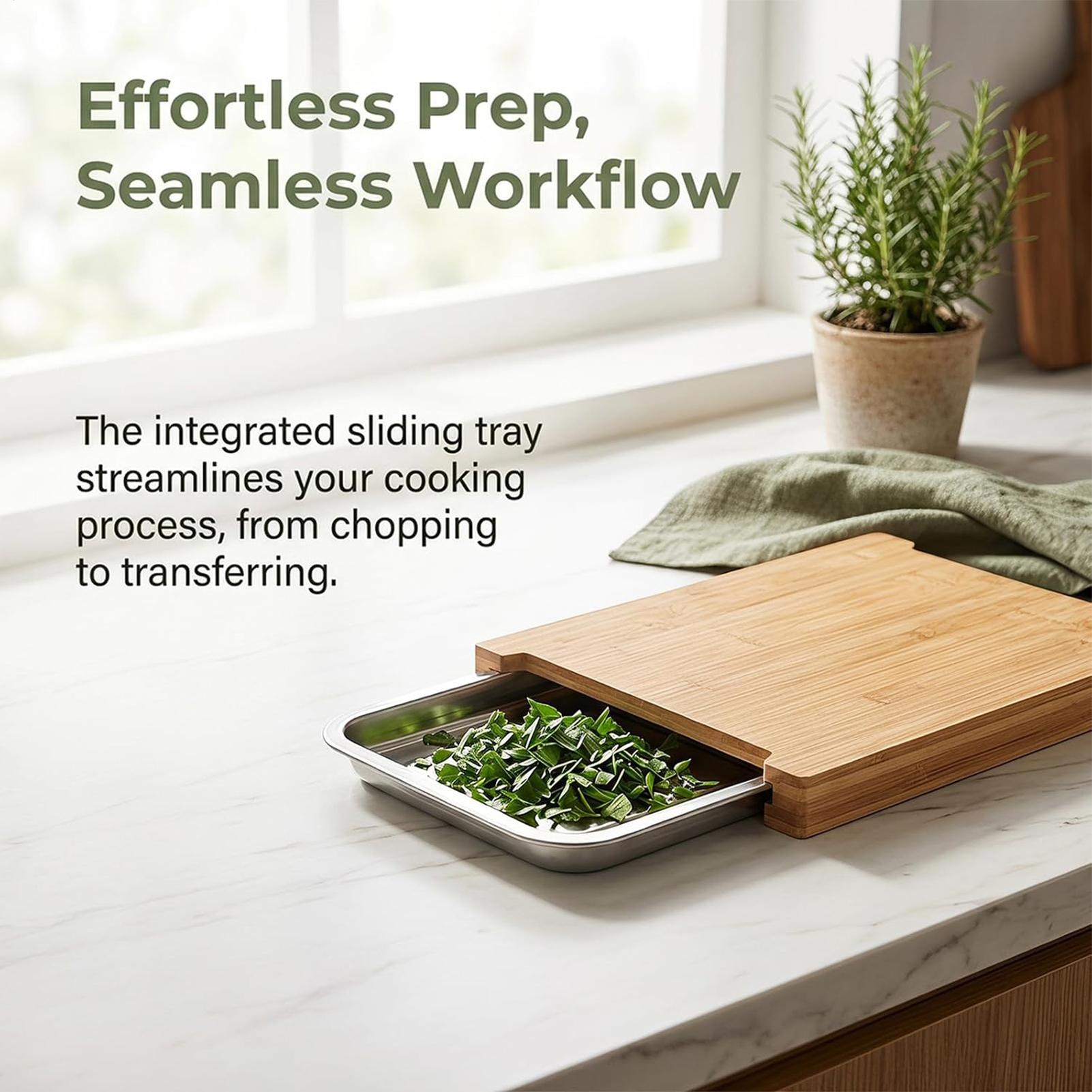Wooden Cutting Board Non-Slip  - Meal Prep Cutting review and price