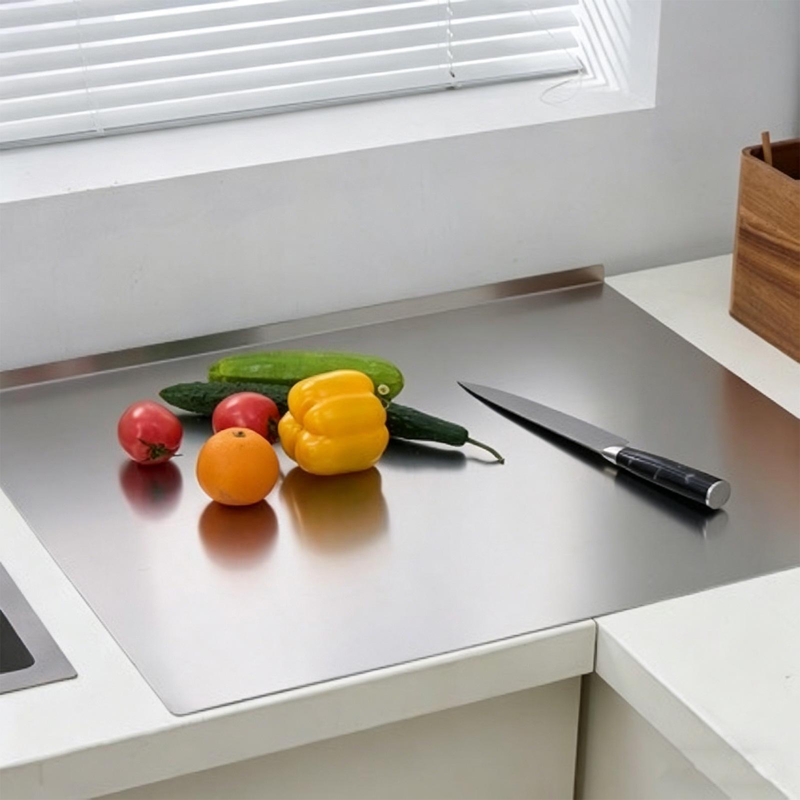 Stainless Cutting Board Dishwa - Meal Prep Cutting review and price