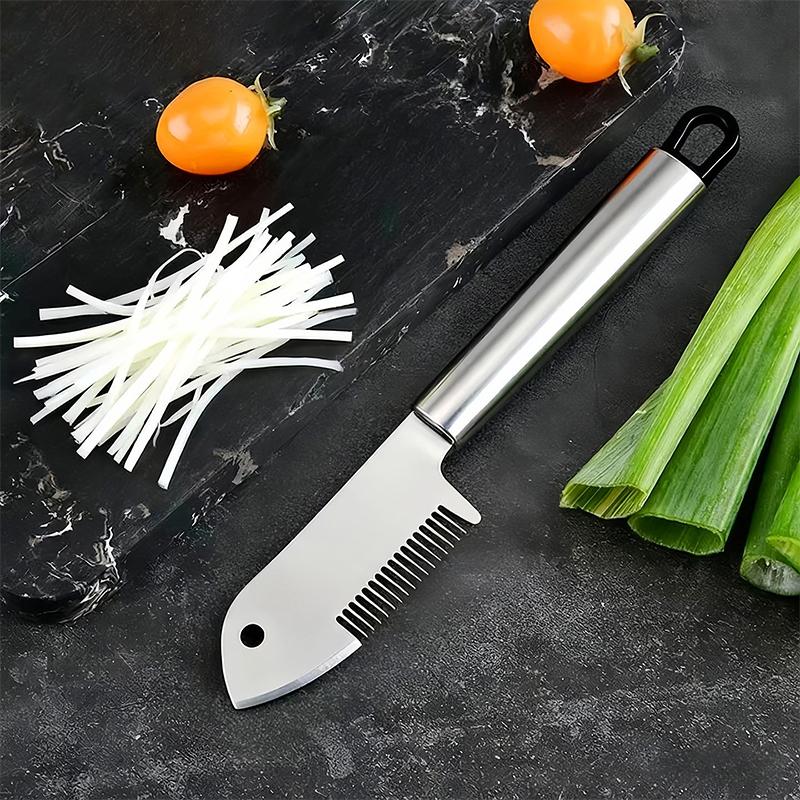 2 PCS Stainless Steel Scallion - Meal Prep Cutting review and price