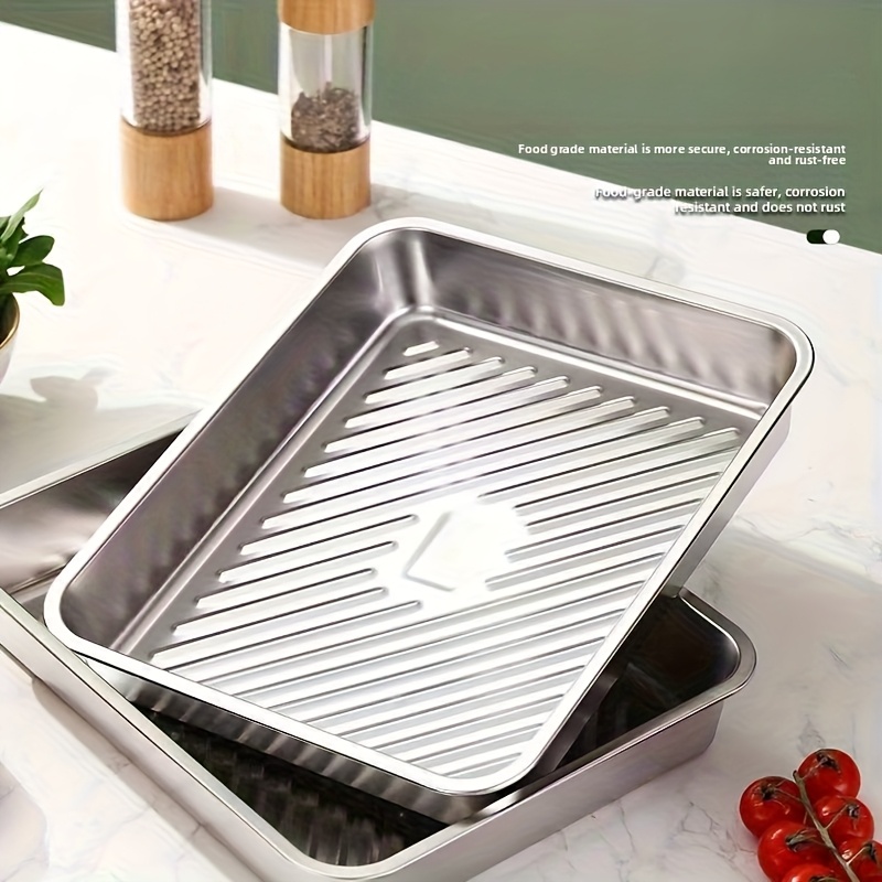 3pcs Large Stainless Steel Bak - Meal Prep Veggie review and price