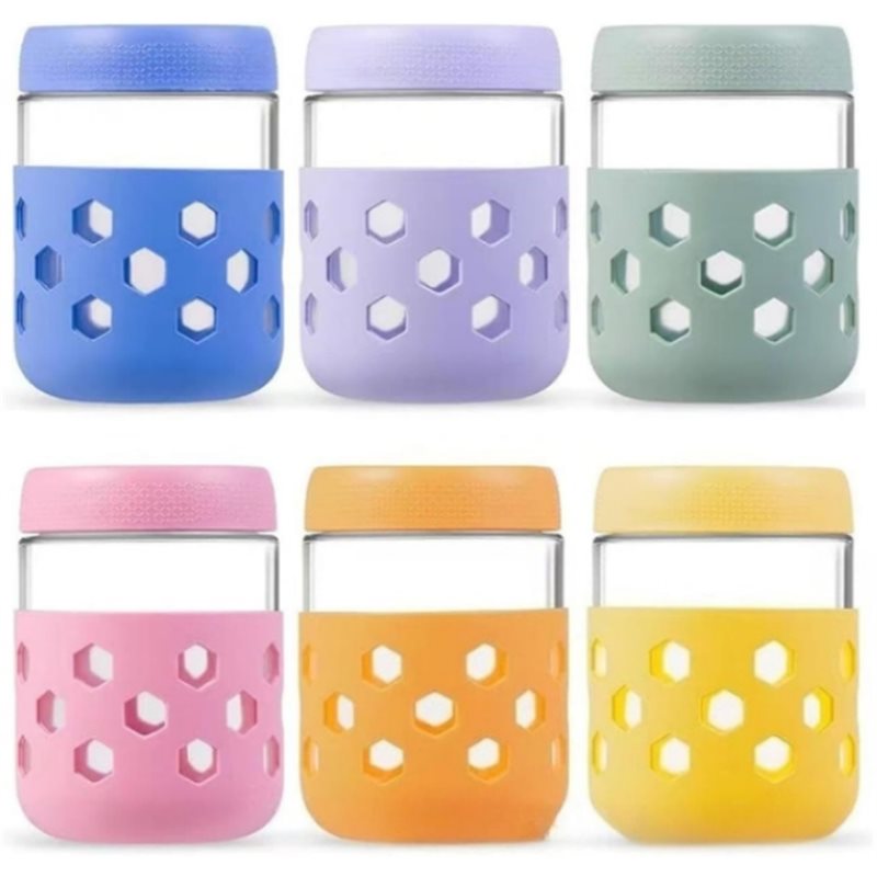 AB33-Glass Jars With Airtight  - Meal Prep Oatmeal Jars review and price
